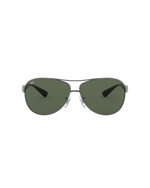 Ray-Ban Green Rb3386 Aviator Sunglasses for men
