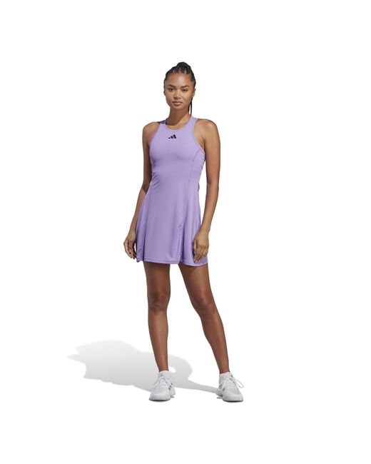 adidas Club Tennis Dress in Purple | Lyst UK