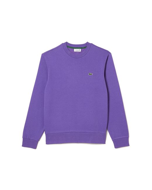 Lacoste Purple Sh9608 Sweatshirt for men