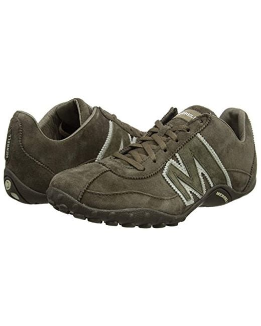 Sprint Blast Leather Uomo Sneaker Grigio da Uomo di Merrell in Verde | Lyst