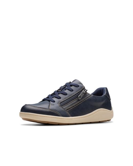 Clarks Blue Bryianne Bayla -Sneaker