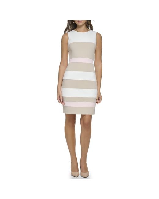 Tommy Hilfiger White Td7c1a1b Kleid