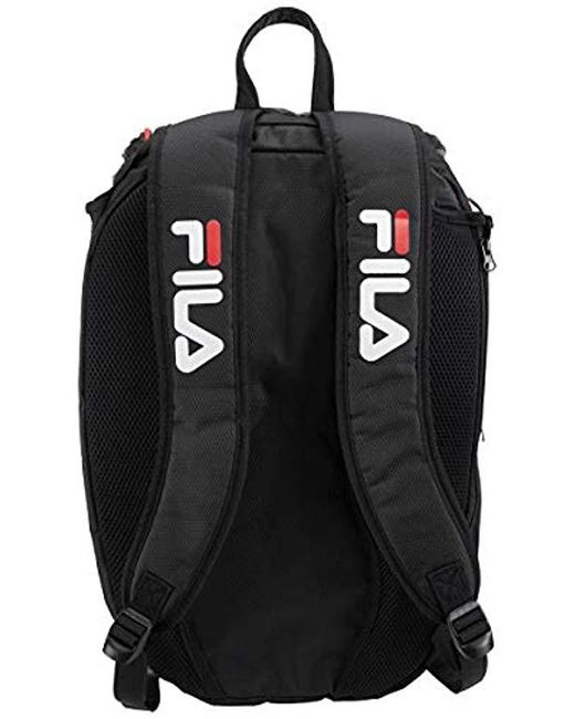 Men's Black Heritage Tennis Backpack Men's Black Heritage Tennis Backpack
