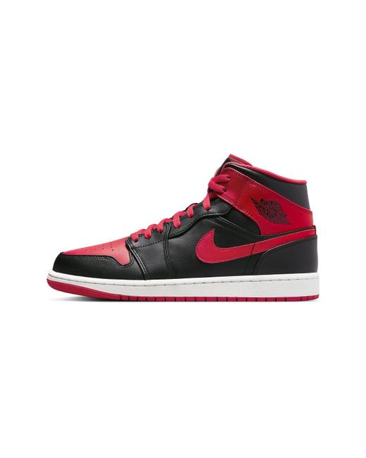 Nike Air Jordan 1 Mid "alternate Bred" S Trainers Sneakers Dq8426 for men