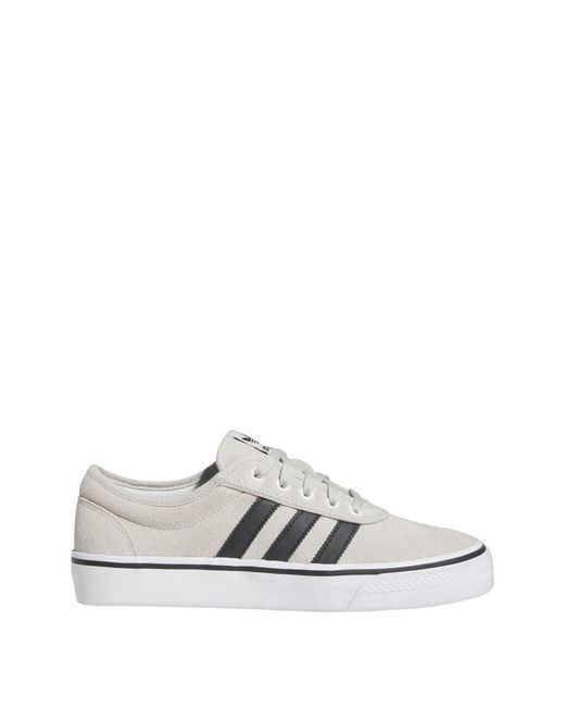 Adidas Unisex Adiease Shoes - Skateboarding, Athletic & Sneakers, Crystal White / Core Black / Cloud White, 11.5 Us