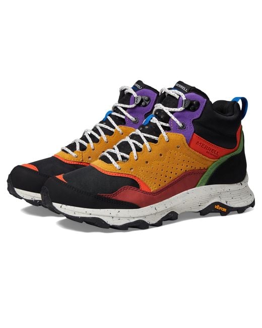 Merrell Speed Solo Mid Wp Hiking Shoe in Blue für Herren