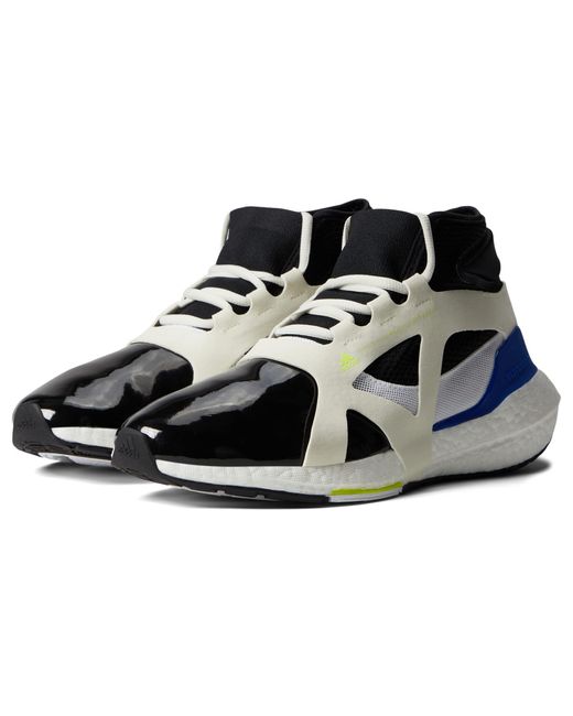 Ultraboost 21 Footwear White/Core Black/Bold Blue 9.5 M di Adidas da Uomo