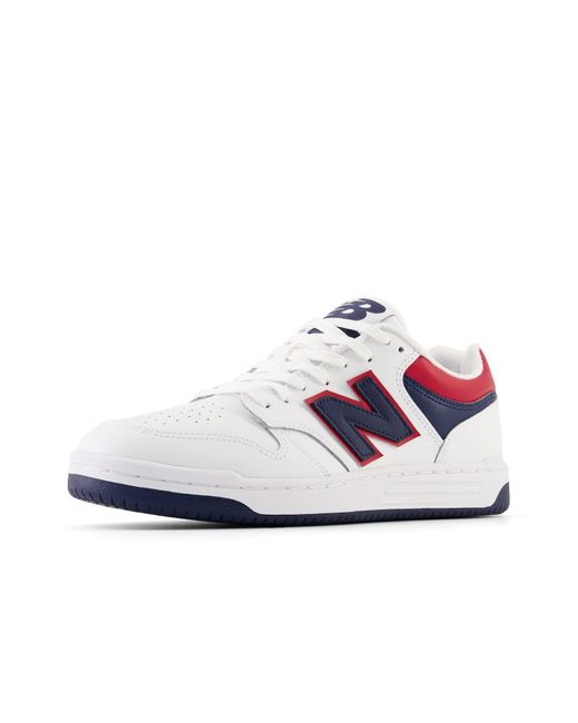New Balance Adult Bb480 V1 Sneaker in White for Men | Lyst