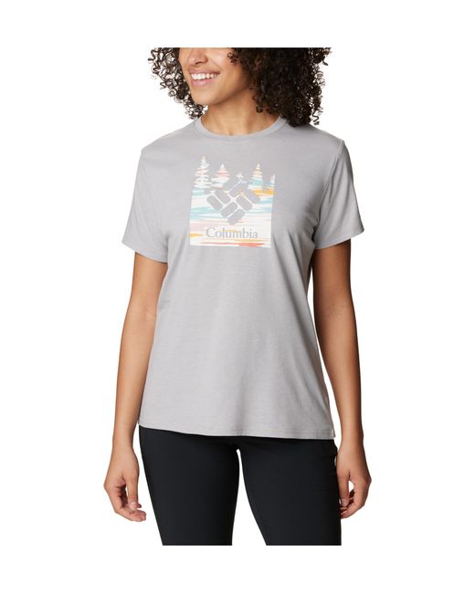 Columbia Gray Graphic T-shirt