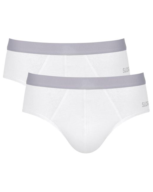 Sloggi White Men Go Abc 2.0 Brief 2p Underwear for men