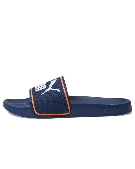 PUMA Blue Leadcat 2.0 Slide Sandal for men