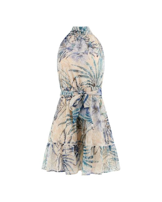 Guess Eco Danièle Flare Jurk Voor in het White