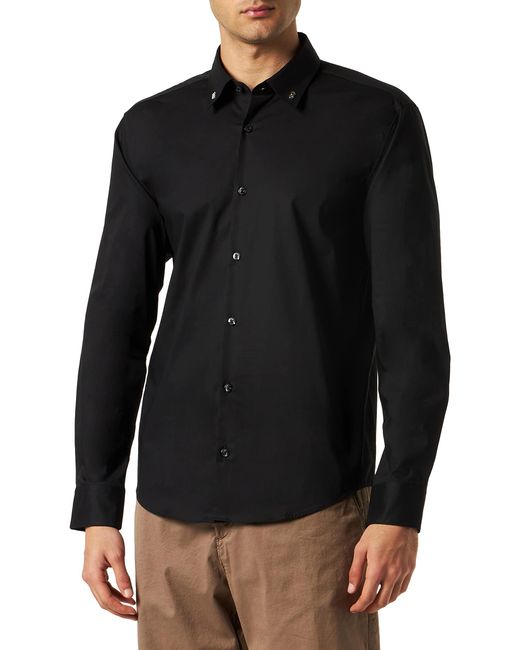 HUGO Black Ermo Shirt for men