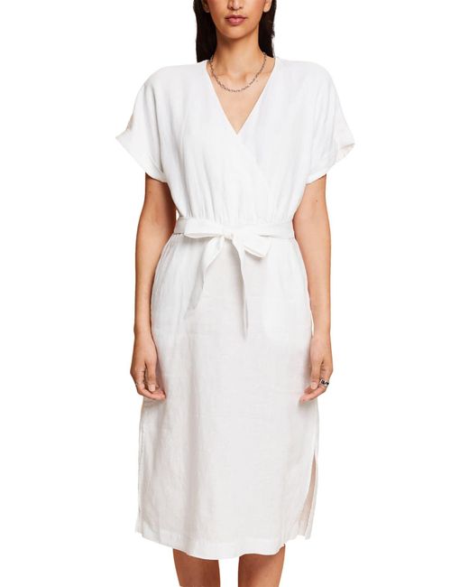 Esprit White 043eo1e308 Dress