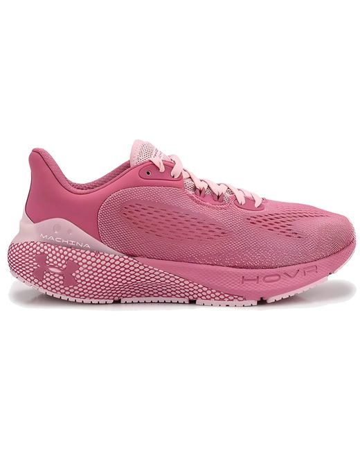 Under Armour Pink Hovr Machina 3 Running Shoes