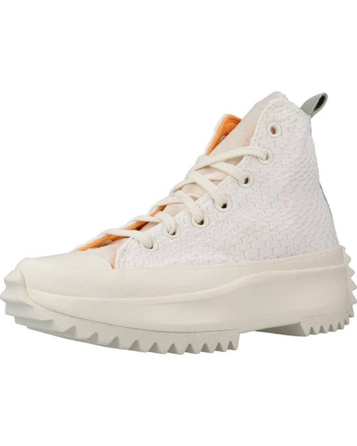 Renew Run Star Hike Platform Blanc 37 Converse en coloris Natural
