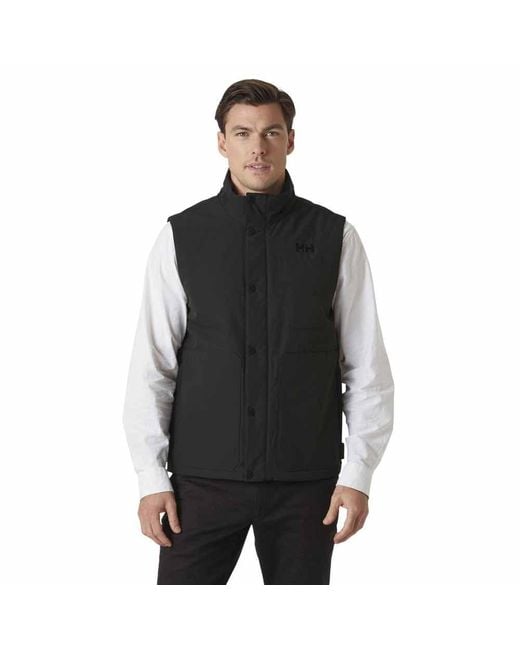 Helly Hansen Black Helly-hansen Escape Insulated Vest for men