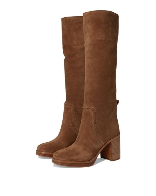 michael kors brown knee high boots
