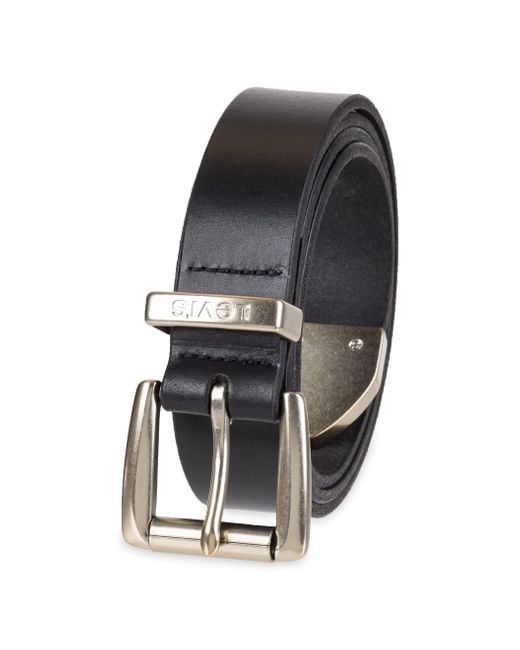 Levi's Black Casual Leather Belt