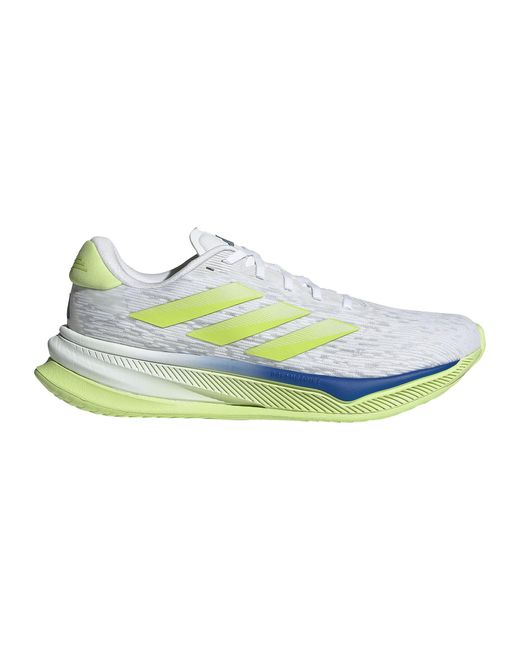 Adidas Performance Supernova Comfortglide Hardloopschoen Wit Zilver in het Blue voor heren