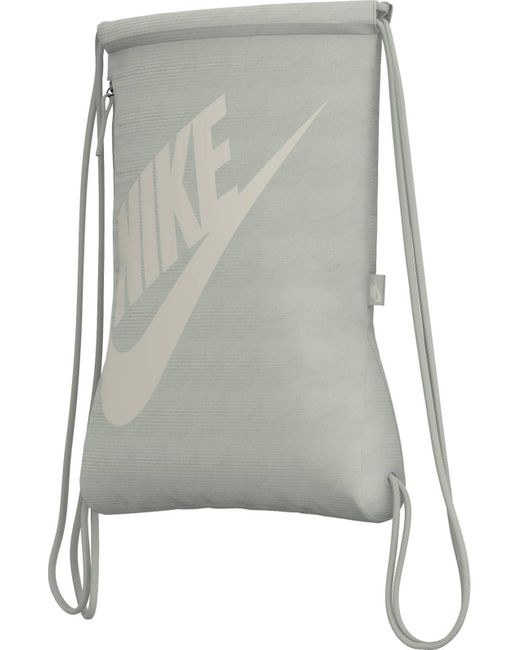 Nike Nk Heritage Trekkoord Gymtas in het Gray