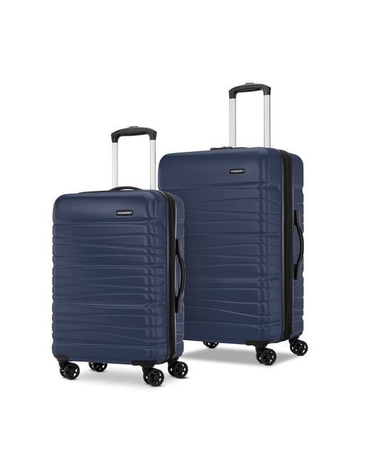 Samsonite Evolve Se Hardside Expandable Luggage With Spinners in Blue