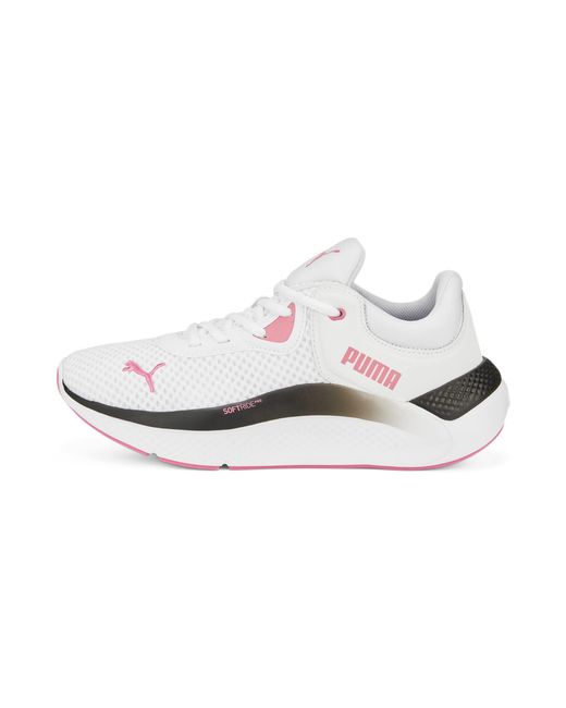 PUMA White Softride Pro Sneaker