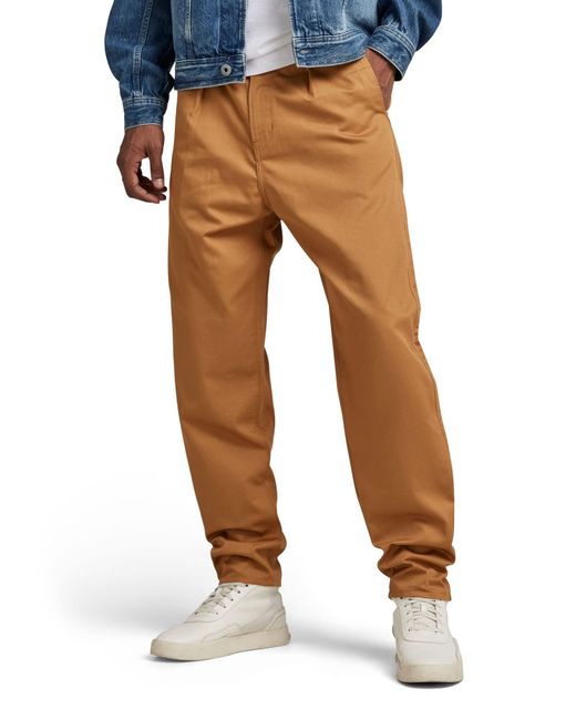 G-Star RAW Pleated Chino Relaxed in Multicolor für Herren
