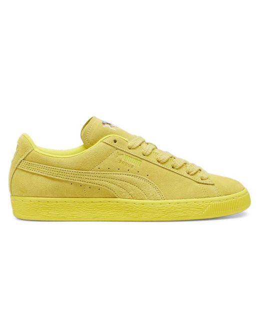 Puma mens yellow sneakers on sale