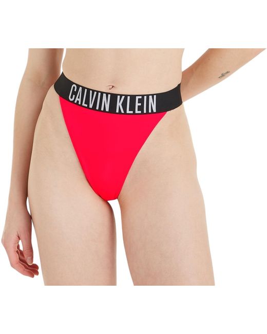 Calvin Klein Pink Bikini Bottoms Thong Tanga