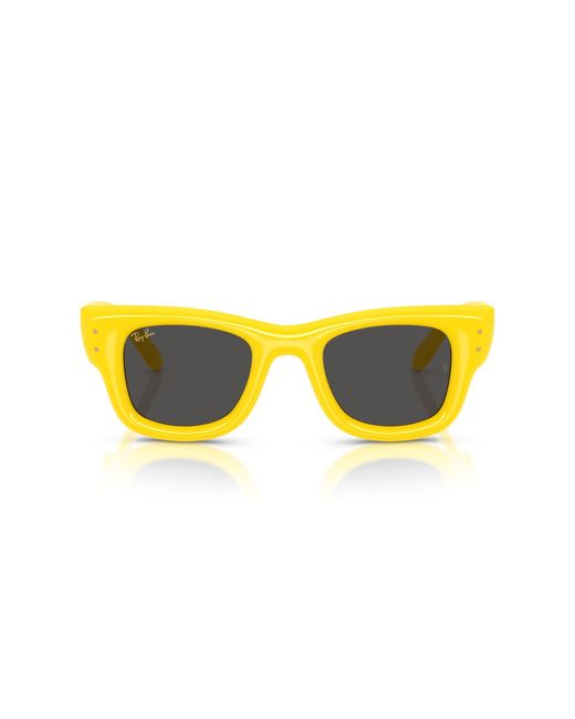 Ray-Ban Black Rb4940 Wayfarer Puffer Collection By A$ap Rocky Square Sunglasses