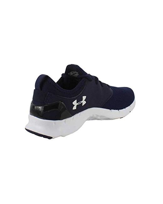 navy blue under armour shoes