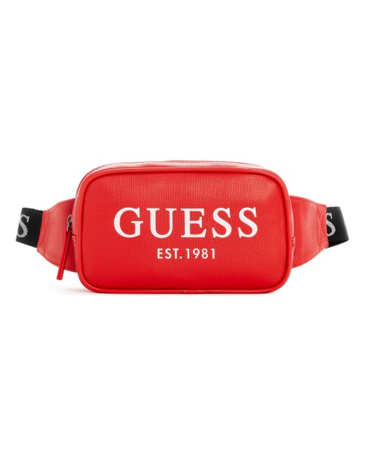 Guess Red Adult Outfitter Bum Bag