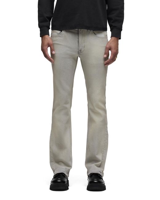 Hudson Jeans Walker Kick Flare in Black for Men Lyst UK