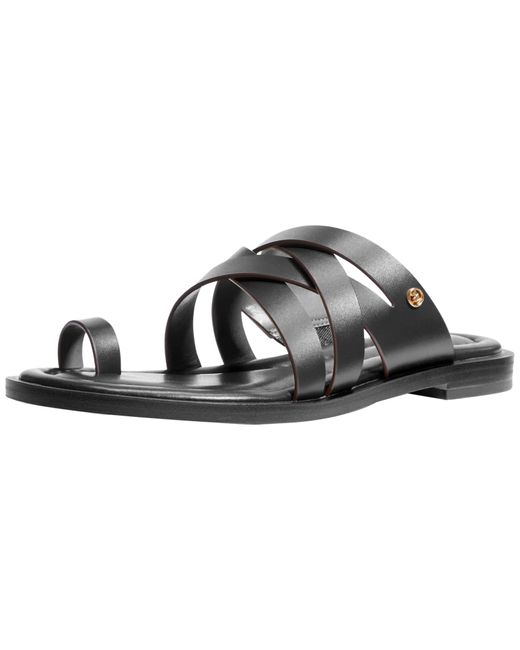 Michael Kors Black Nora Thong Sandal