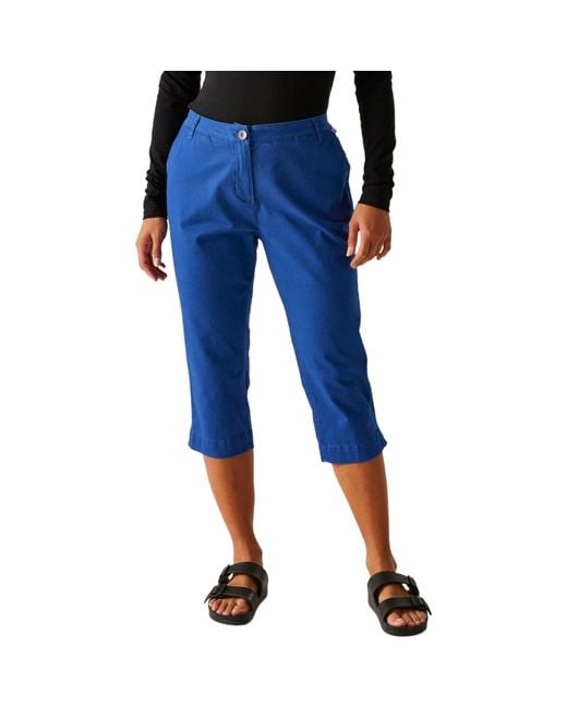 Regatta Blue Bayletta S Capris
