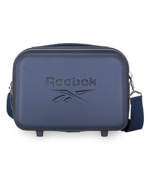 Reebok Franklin Adaptable Toiletry Bag Blue 29x21x15cm Hard Abs 9.14l 0.8 Kg By Joumma Bags