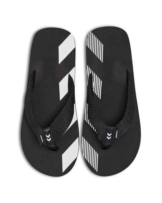 Hummel Black Flipflop Chevron Sport Erwachsene Größe 38