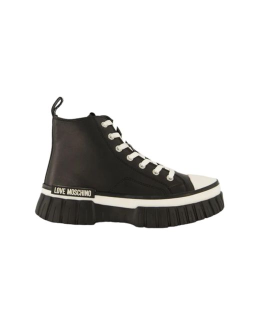 Love Moschino Black Ja15505g1h Sneakers