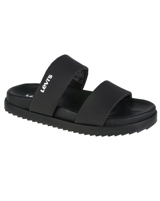 Levi's Black Slides