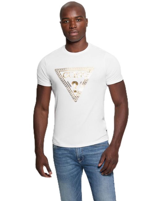 Guess white tee sale