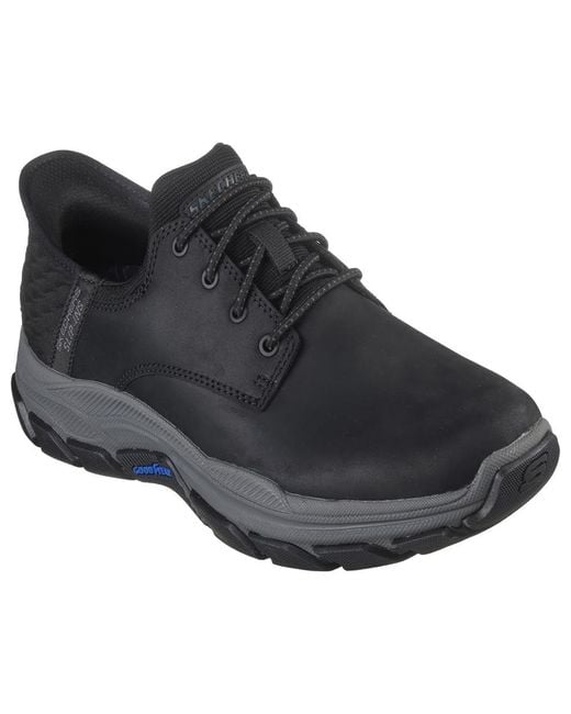 Skechers Black Usa Respected-garrett Loafer for men