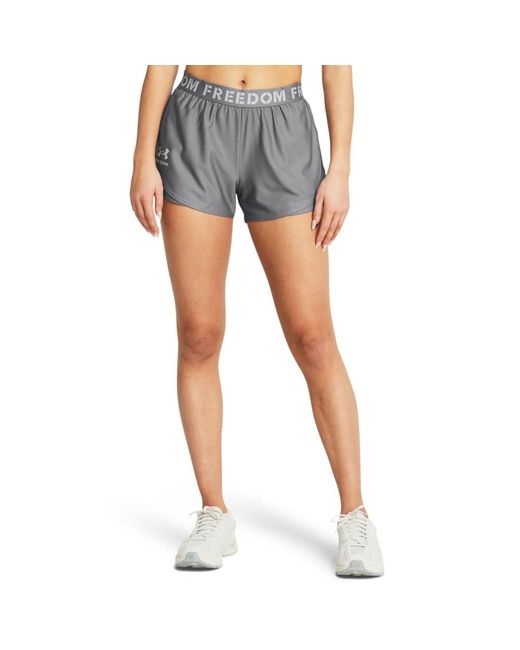 Under Armour Blue New Freedom Play Up Shorts,