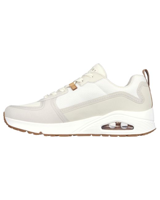 Skechers White Uno-layover Sneaker for men