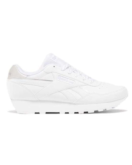 Reebok Rewind Run Sneaker,white/white/dusk Purple,38 Eu