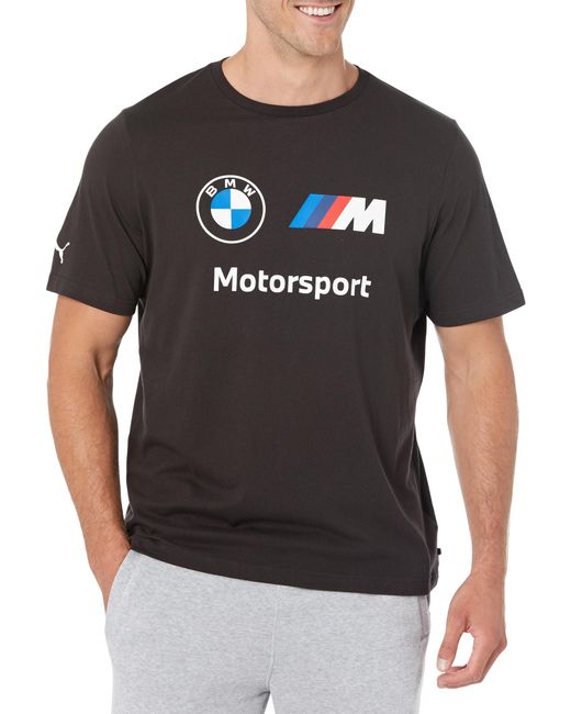Standard BMW M Motorsport Essentials Logo Tee PUMA pour homme en coloris Black
