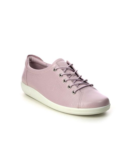 Ecco Pink Soft 2.0 Violet S Lacing Shoes 206503-01405