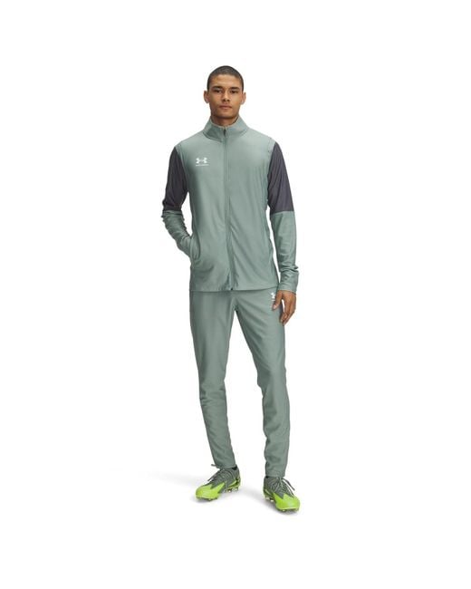 Under Armour Green Challenger Tracksuit for men