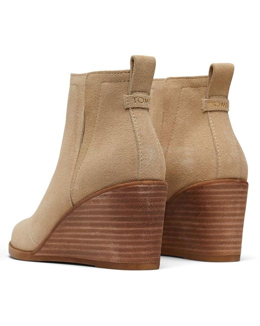 TOMS Brown Clare Ankle Boot