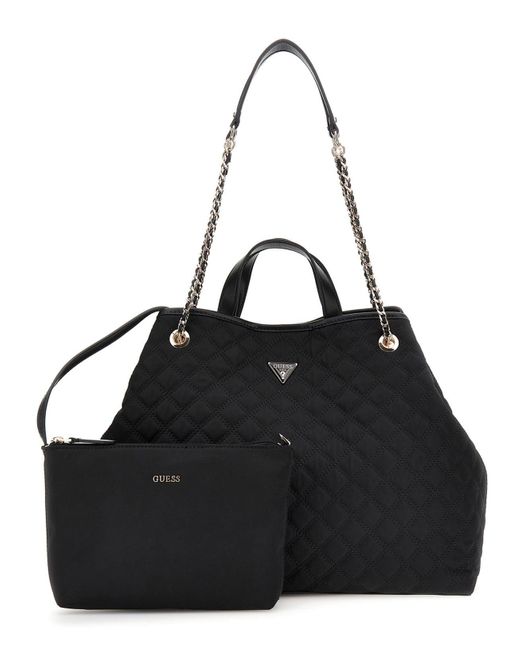 Guess Giully Large 2-in-1 Tas in het Black